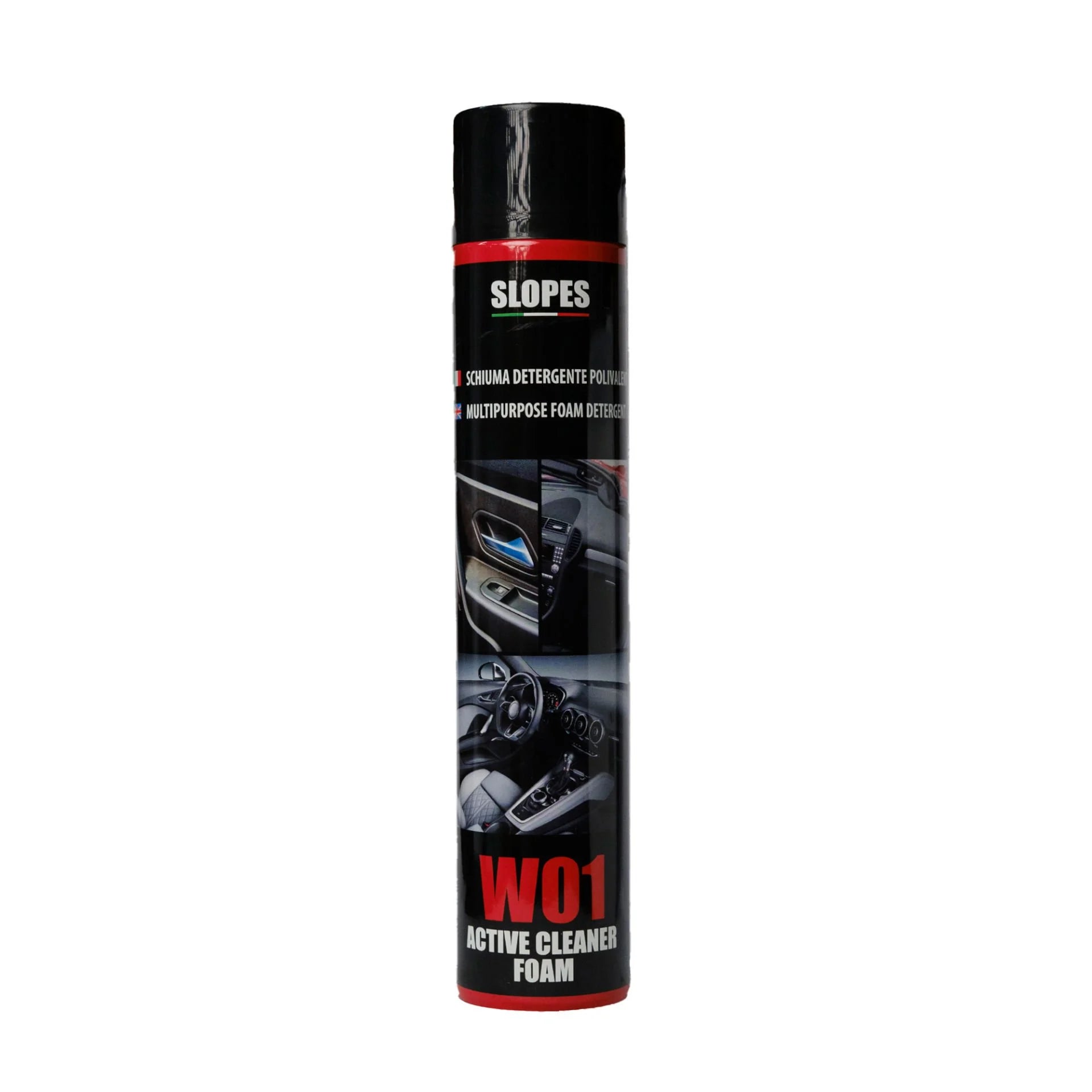Slopes W01 Active Cleaner Foam Çok Amaçlı Temizleme Köpüğü Aerosol 500 ML