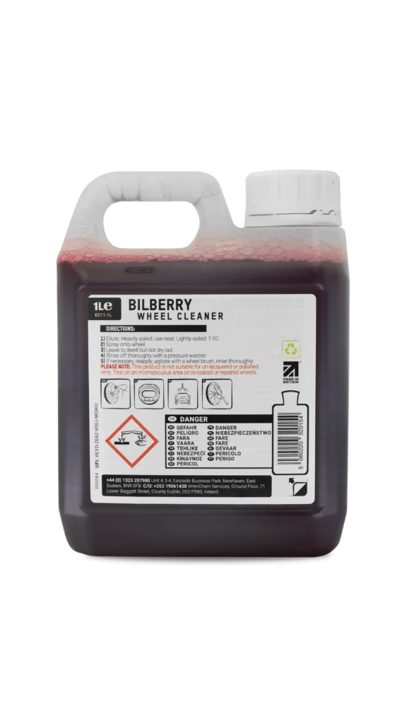 Valet Pro Bilberry Wheel Cleaner - Konsantre Ph Nötr Jant Temizleyici 1 L
