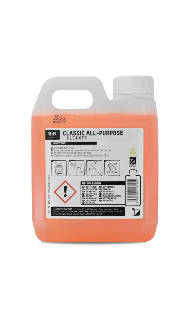 Valet Pro Classic All Purpose Cleaner - Konsantre İç ve Dış Genel Temizleyici 1 L