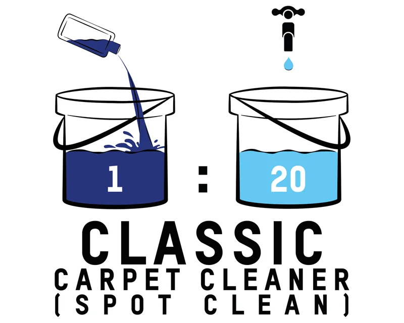Valet Pro Classic Carpet Cleaner - Konsantre Taban ve Koltuk Temizleyici 1 L
