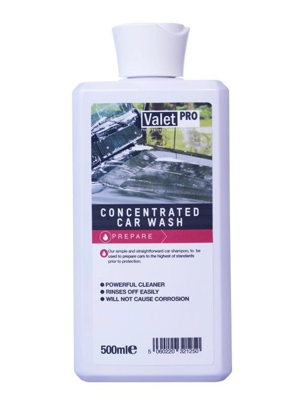 Valet Pro Concentrated Car Wash - Konsantre Ph Nötr Yıkama Şampuanı 500 ML