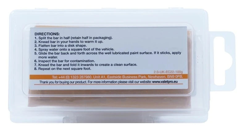 Valet Pro Yüzey Temizleyici Turuncu Kil - Orange Clay 100 GR