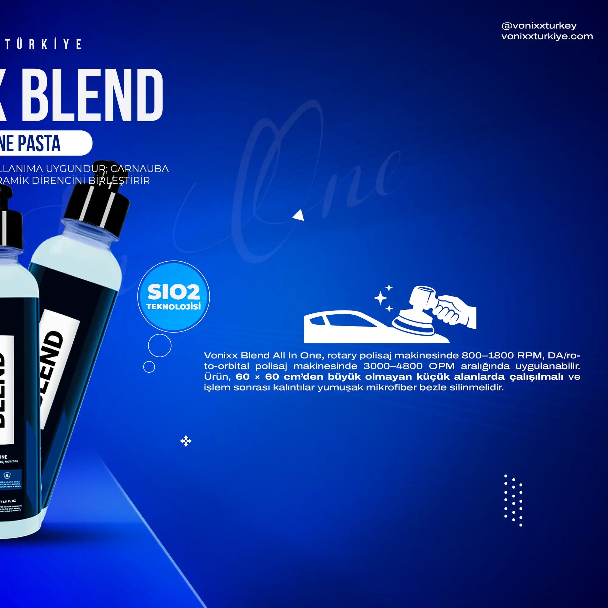 vonixx blend all in one tek adım pasta hakkında bilgi 