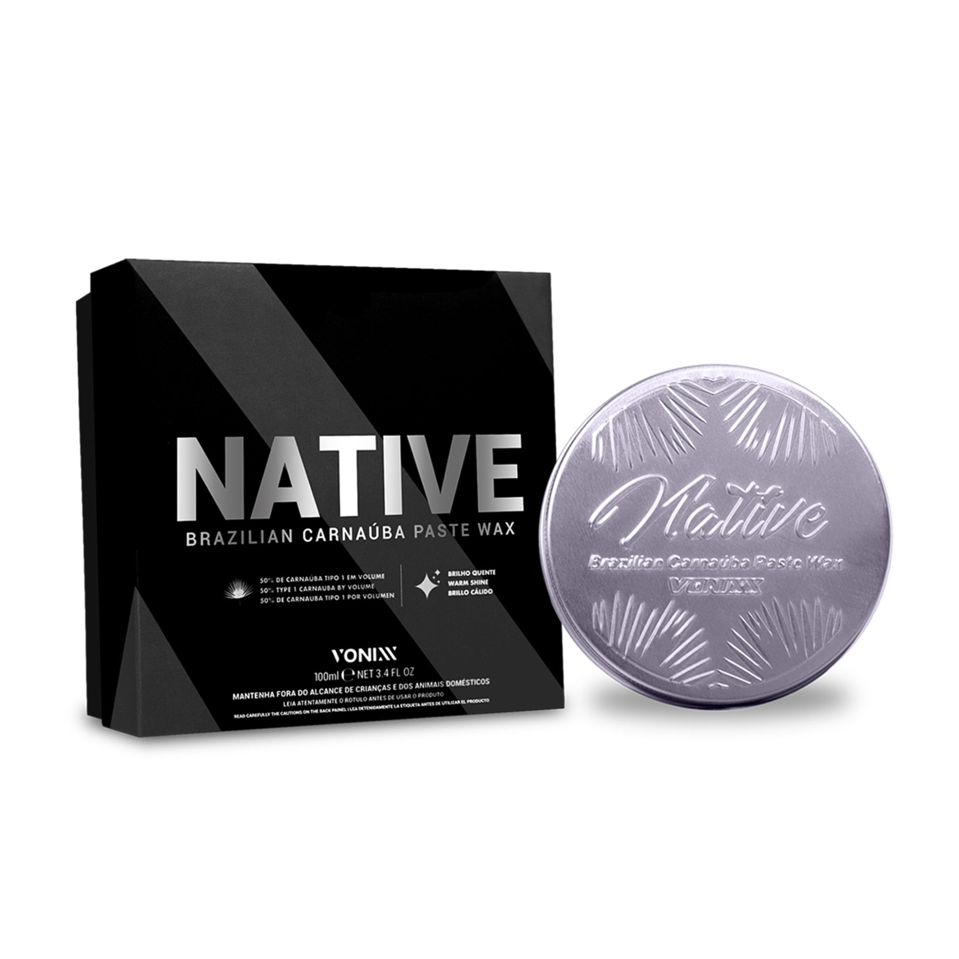 Vonixx Native Paste Wax %50 Carnauba Saf Pasta Cila 100 ML