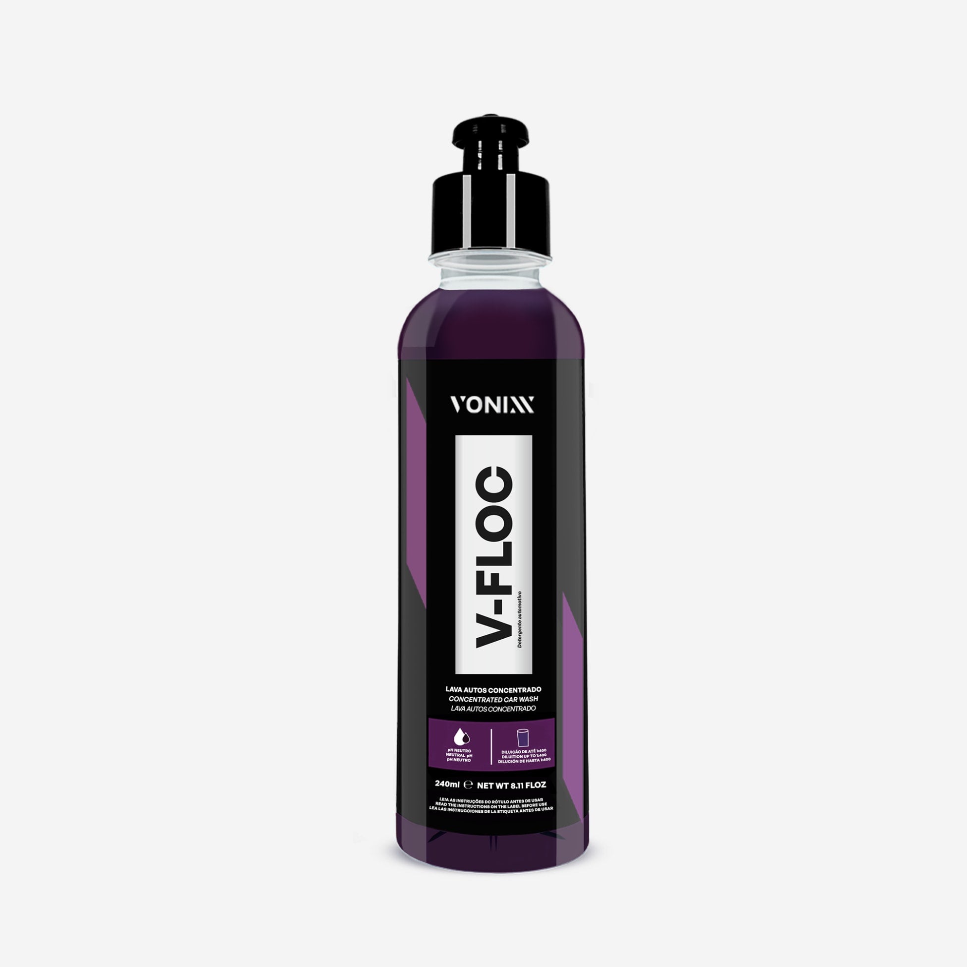 Vonixx V-Floc pH Nötr Oto Yıkama Şampuanı – Yüksek Kayganlık