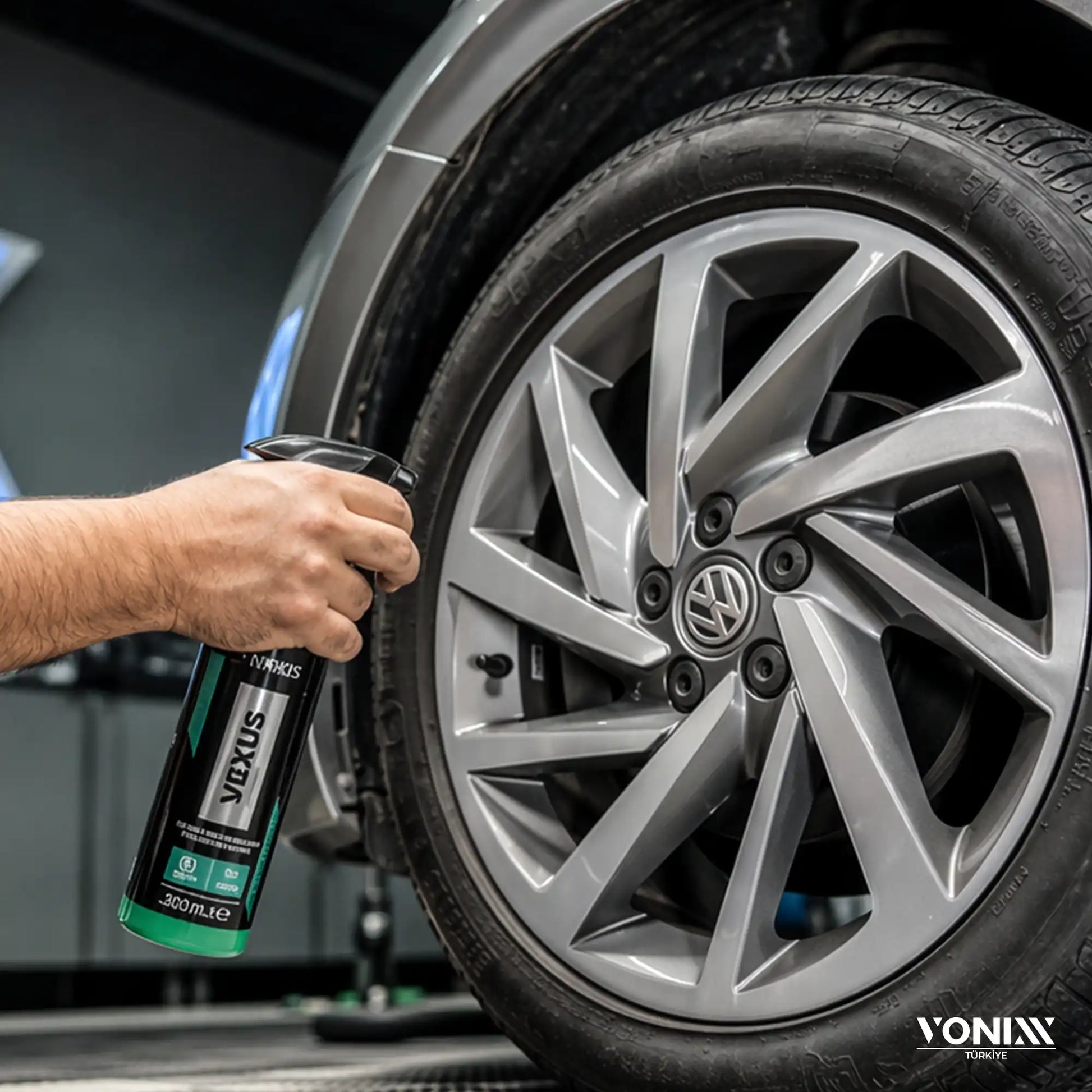 vonixx vexus asitsiz lastik ve  motor jant temizleyici