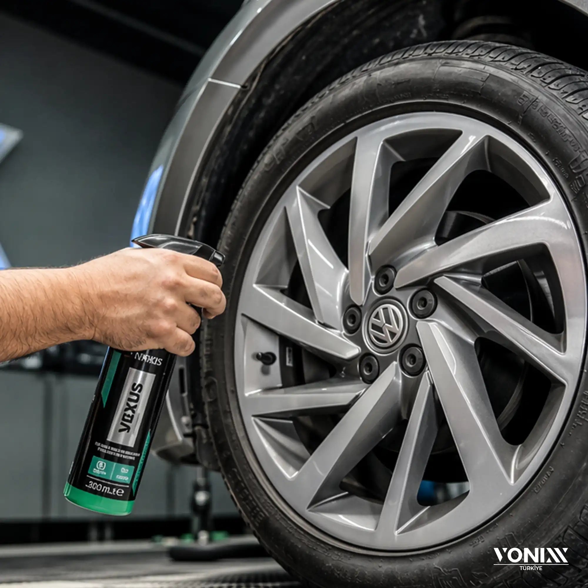 vonixx vexus asitsiz lastik ve  motor jant temizleyici